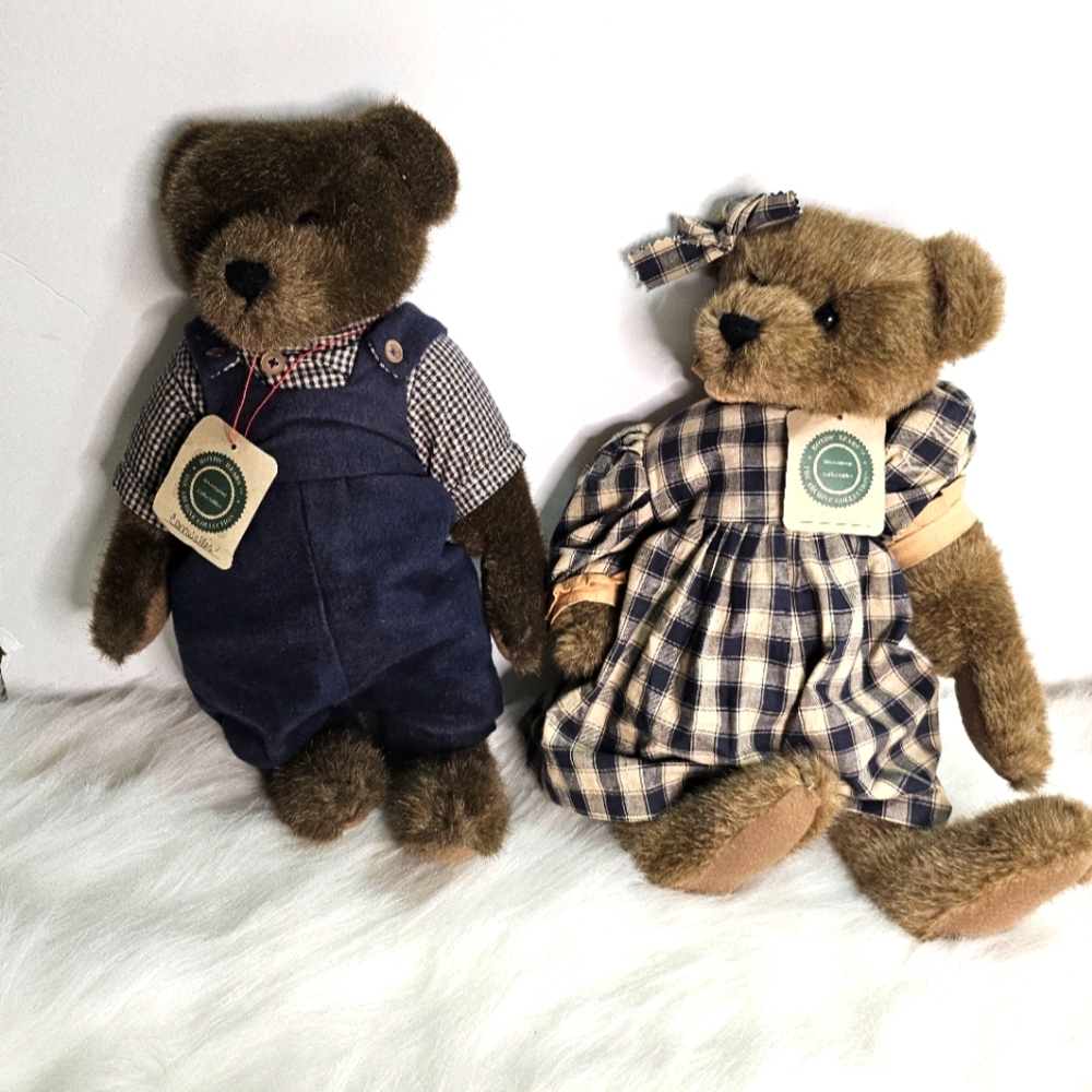 Boyds bears plush RARE Vtg THE ARCHIVE COLLECTION  EUGENIA & CORNWALLIS 1990-94
